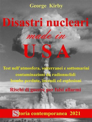 cover image of Disastri nucleari made in USA
